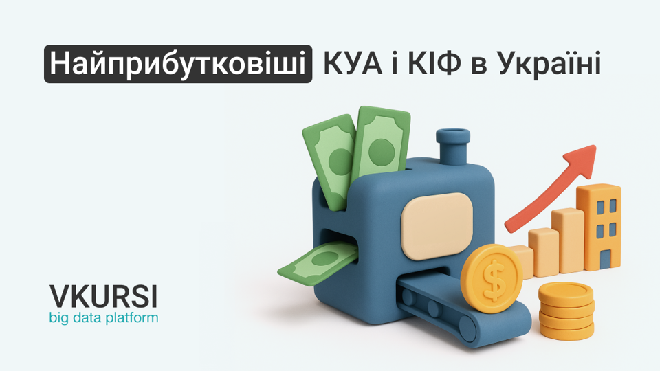 VKURSI дослідили корпоративні інвестфонди та компанії з управління активами: кому належать топові?